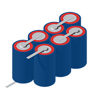 Nested Format Battery Pack Configuration - Nested Battery Pack
